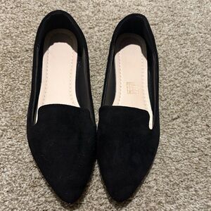 Black Suede Loafers